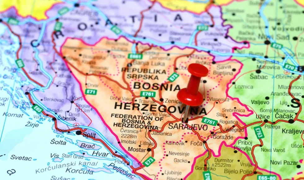 BiH mapa